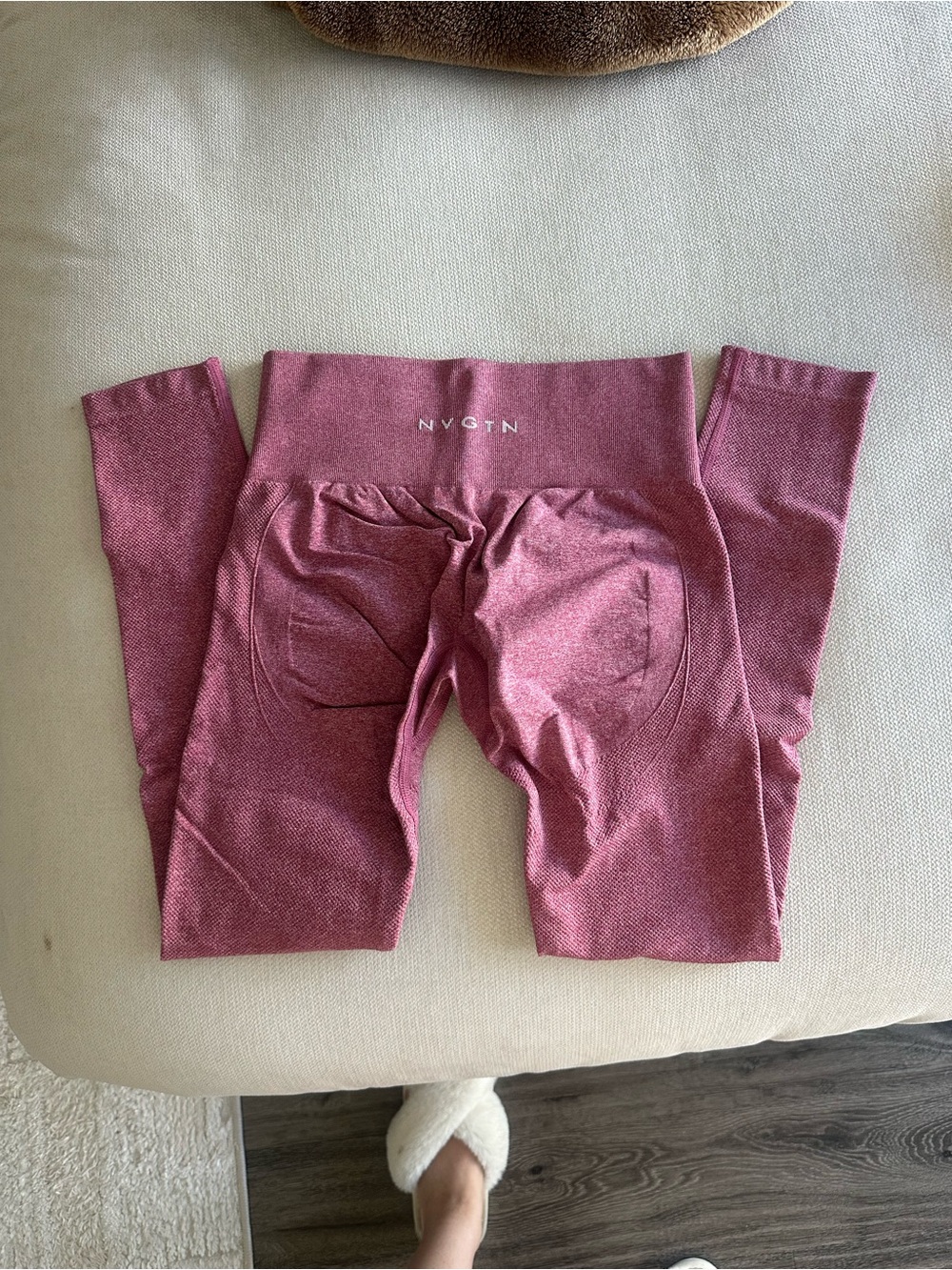 NVGTN Contour Seamless Mauve-Pink Leggings